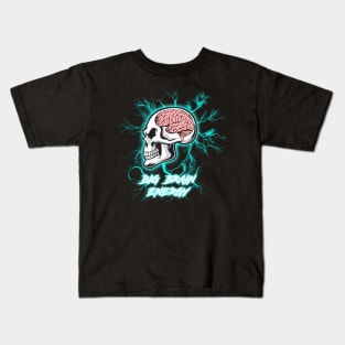 Big Brain Energy Kids T-Shirt